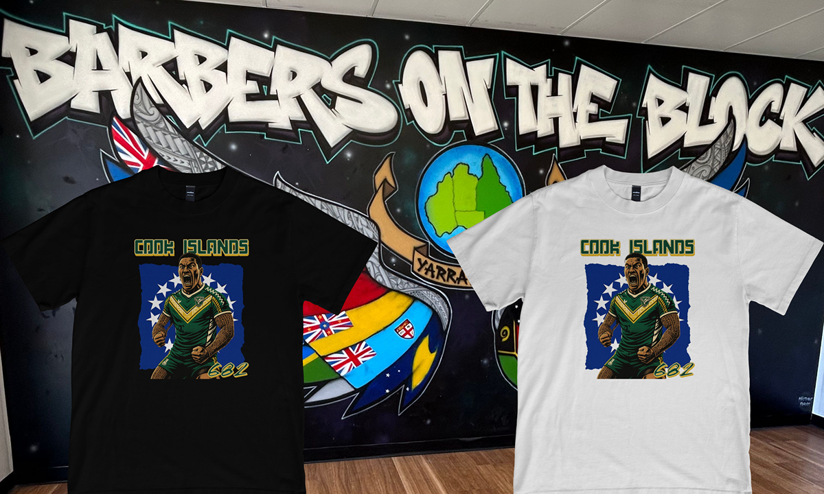 COOK ISLANDS T.N.B TEE